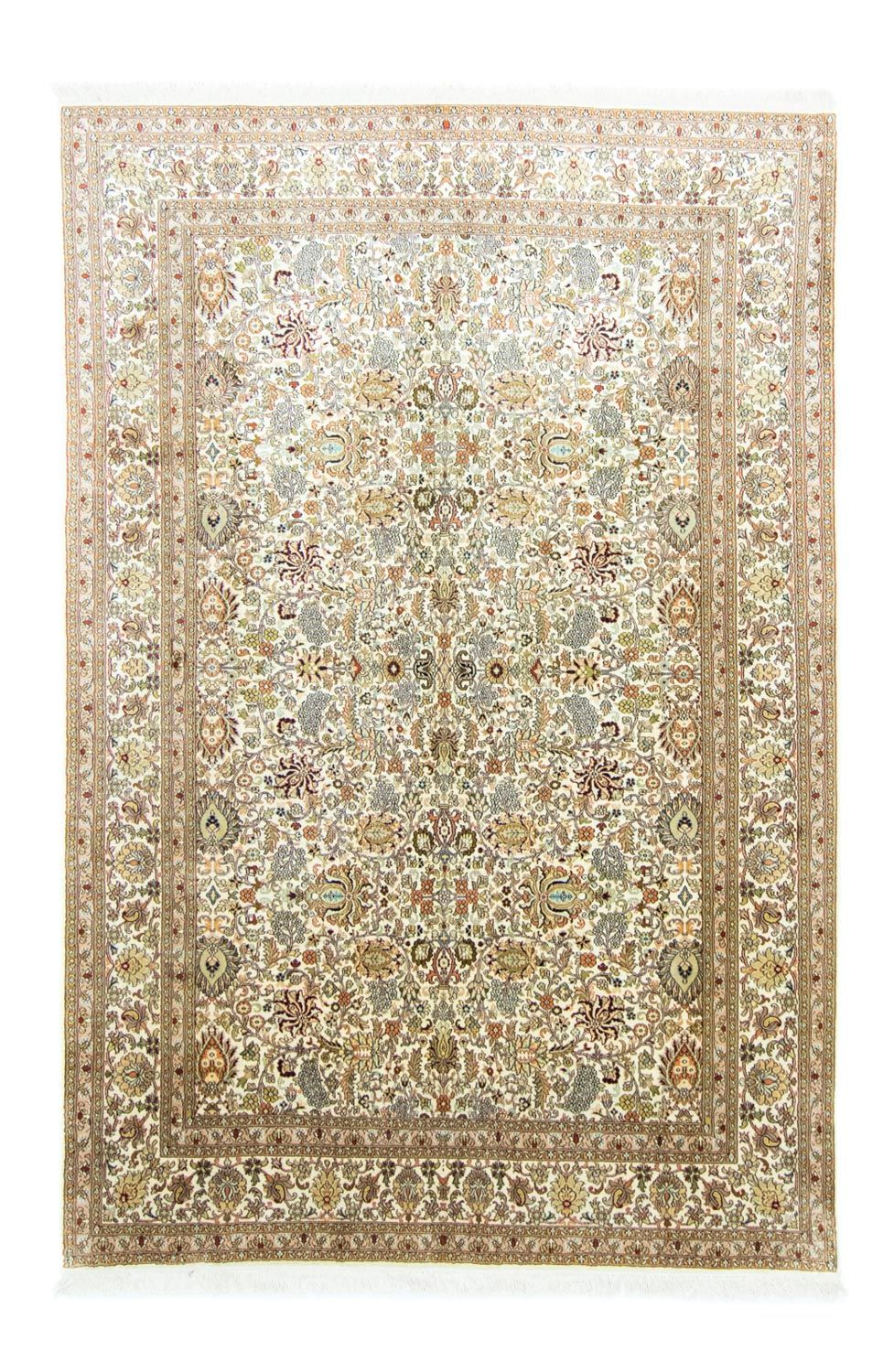 Silk Rug - Kashmir Silk - 274 x 184 cm - beige