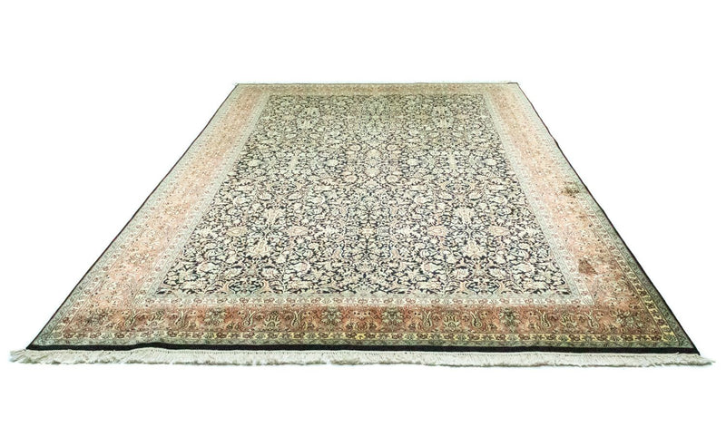 Silk Rug - Kashmir Silk - 315 x 214 cm - blue