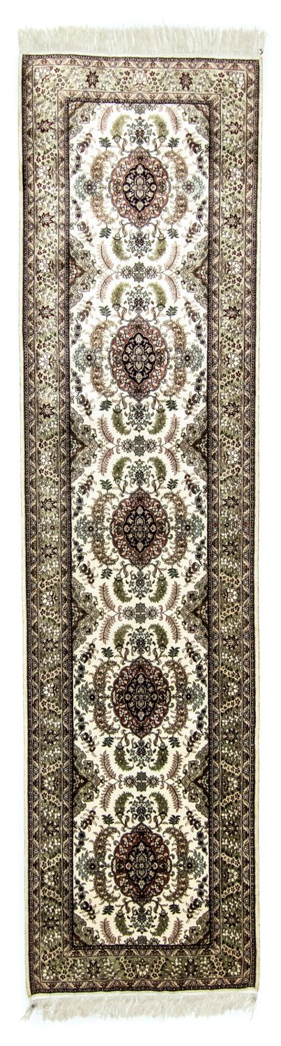 Runner Oriental Rug - Hereke - 305 x 76 cm - beige