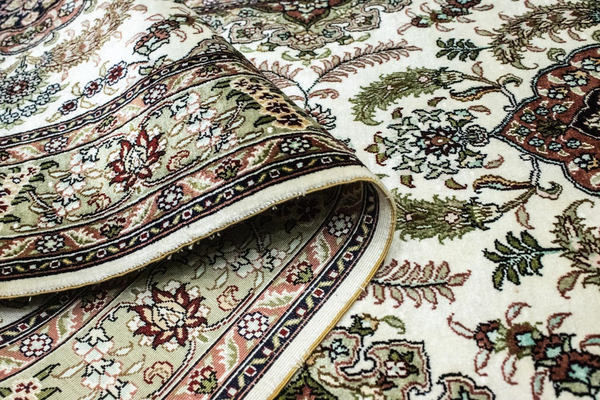 Runner Oriental Rug - Hereke - 305 x 76 cm - beige