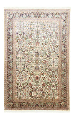 Silk Rug - Kashmir Silk - 316 x 211 cm - beige