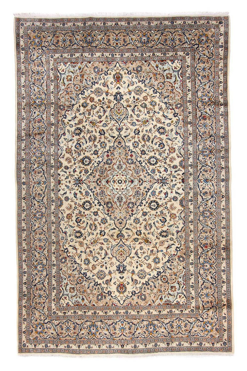 Perser Rug - Keshan - 379 x 241 cm - beige