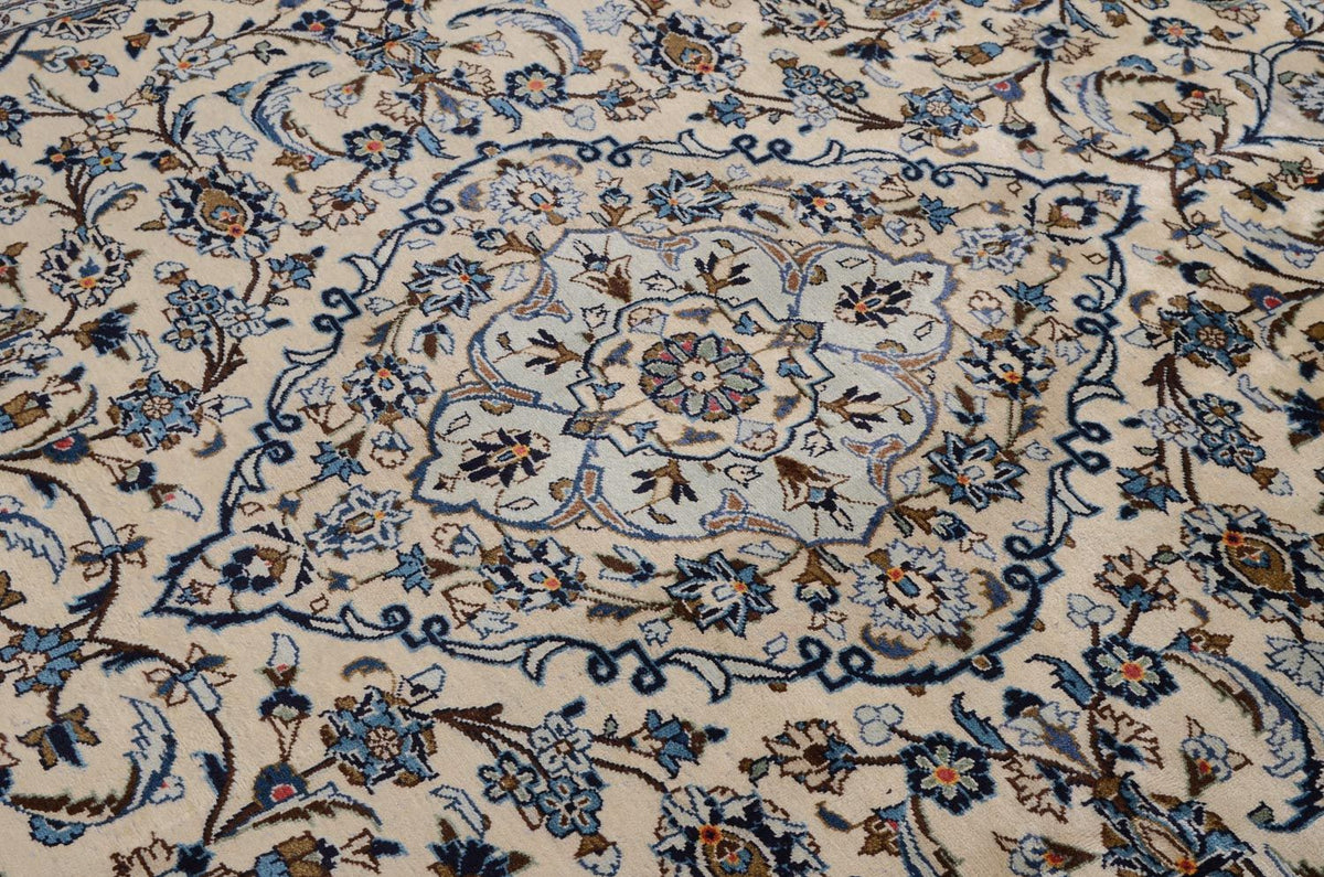 Perser Rug - Keshan - 349 x 248 cm - beige