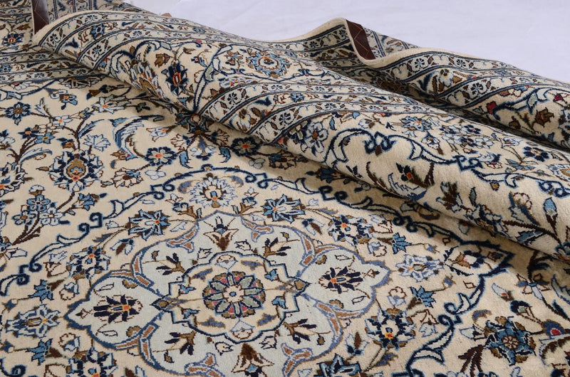 Perser Rug - Keshan - 349 x 248 cm - beige