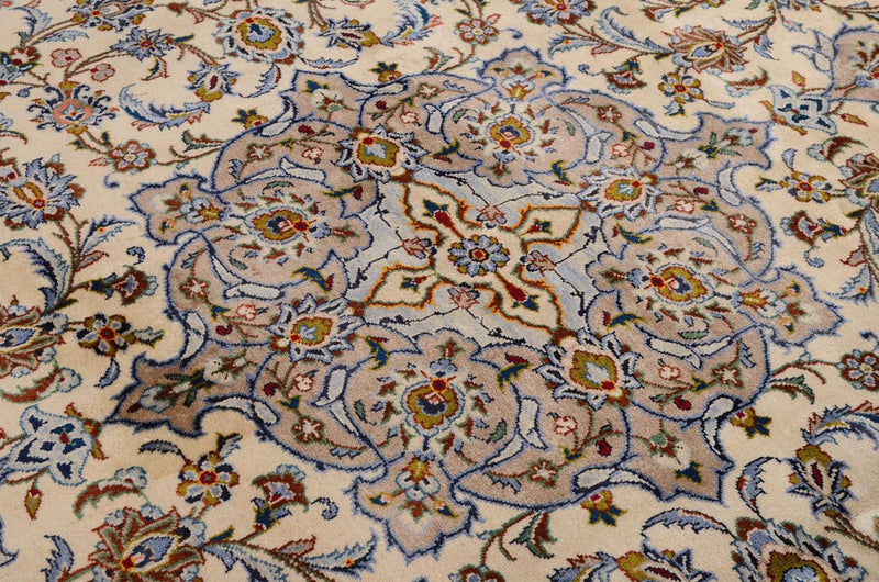 Perser Rug - Keshan - 342 x 243 cm - beige