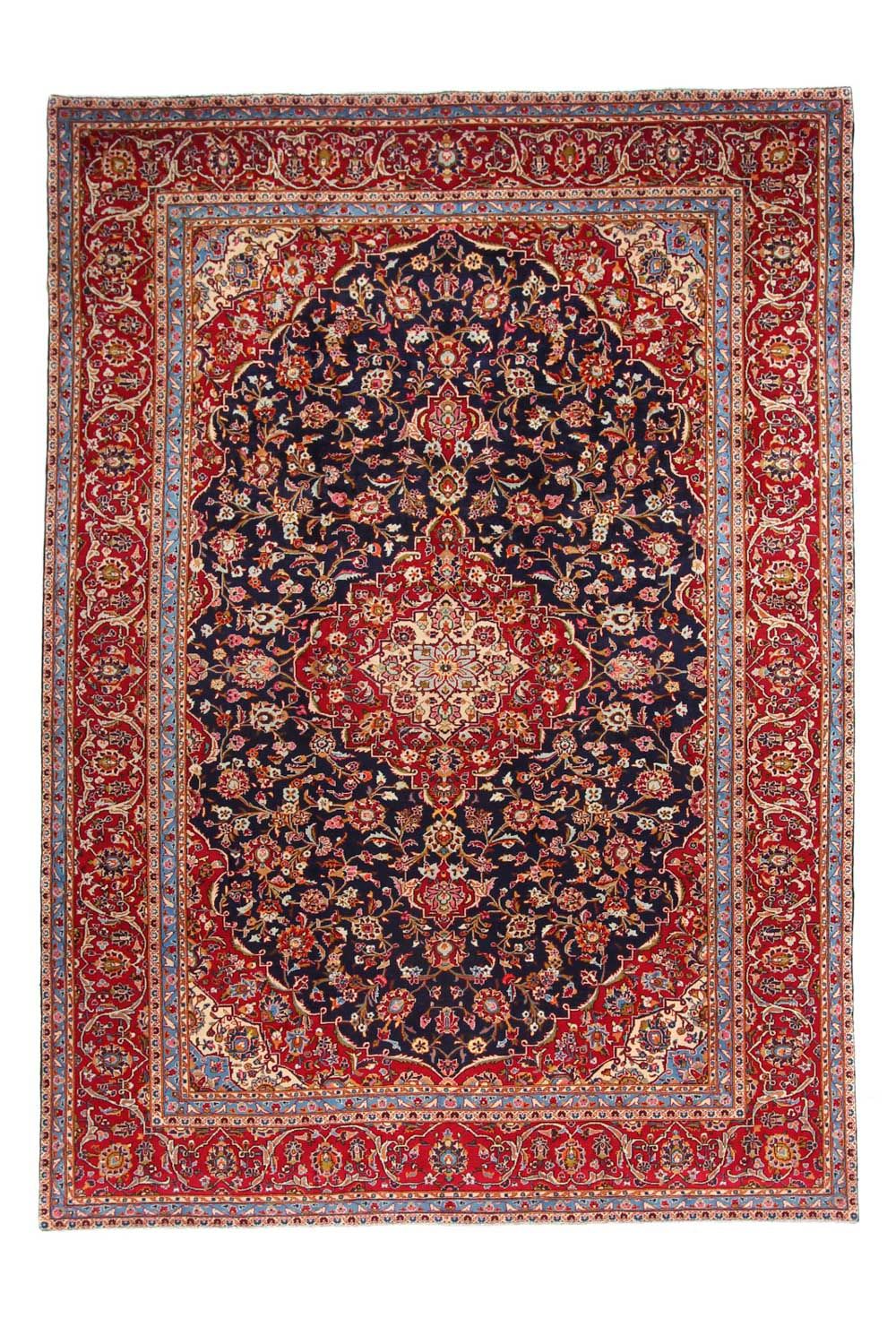 Perser Rug - Keshan - 403 x 290 cm - blue