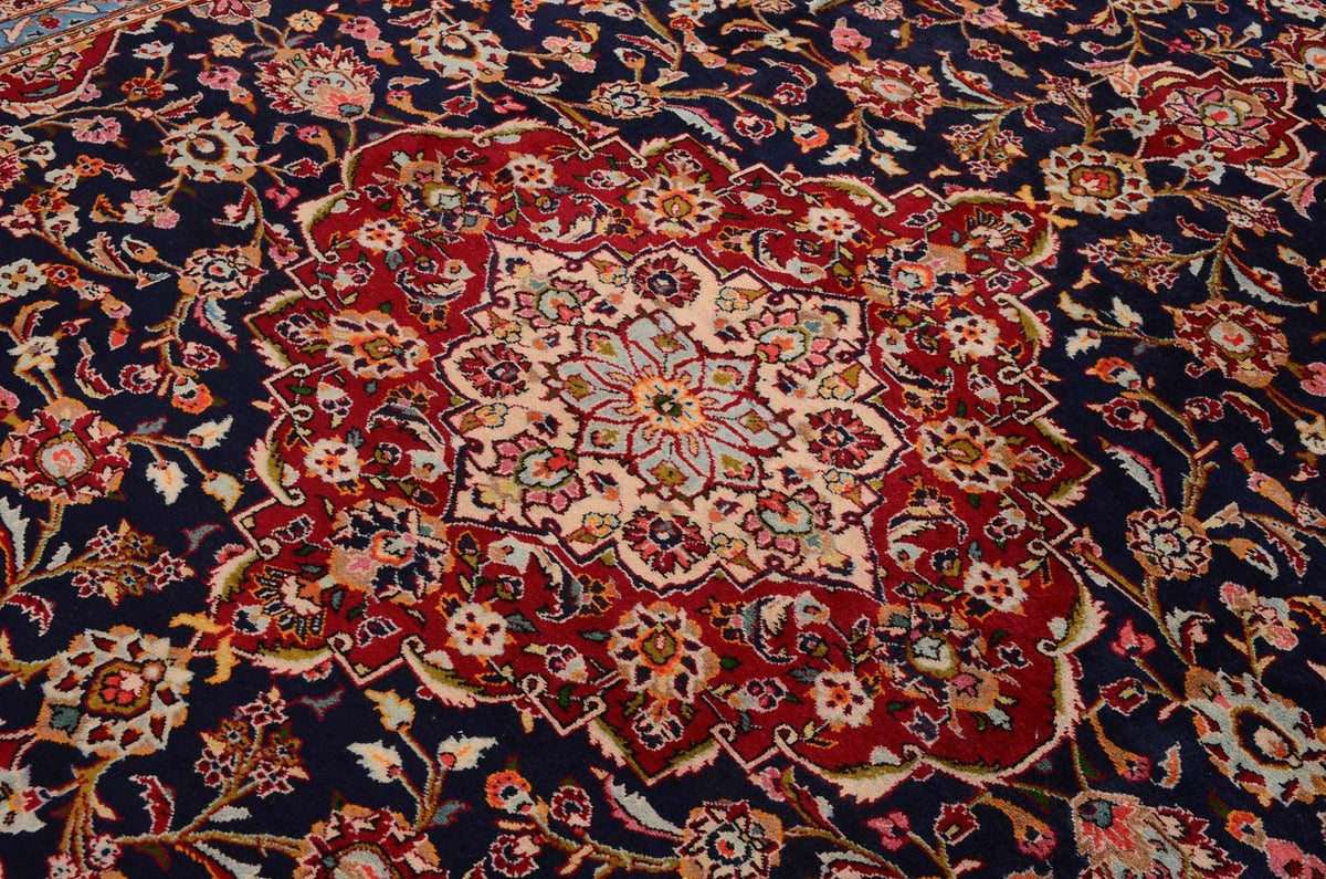 Perser Rug - Keshan - 403 x 290 cm - blue