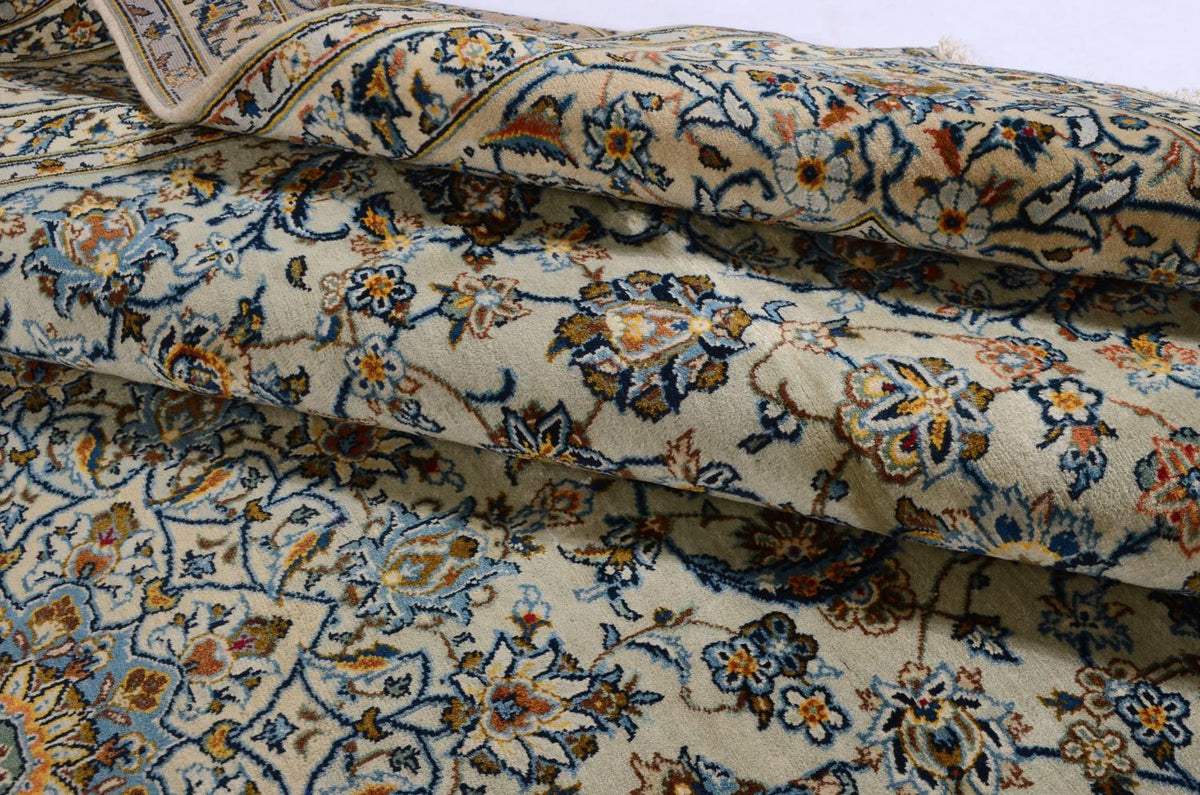 Perser Rug - Keshan - 363 x 240 cm - green