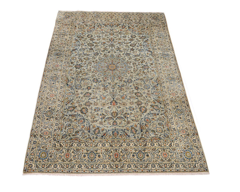 Perser Rug - Keshan - 363 x 240 cm - green