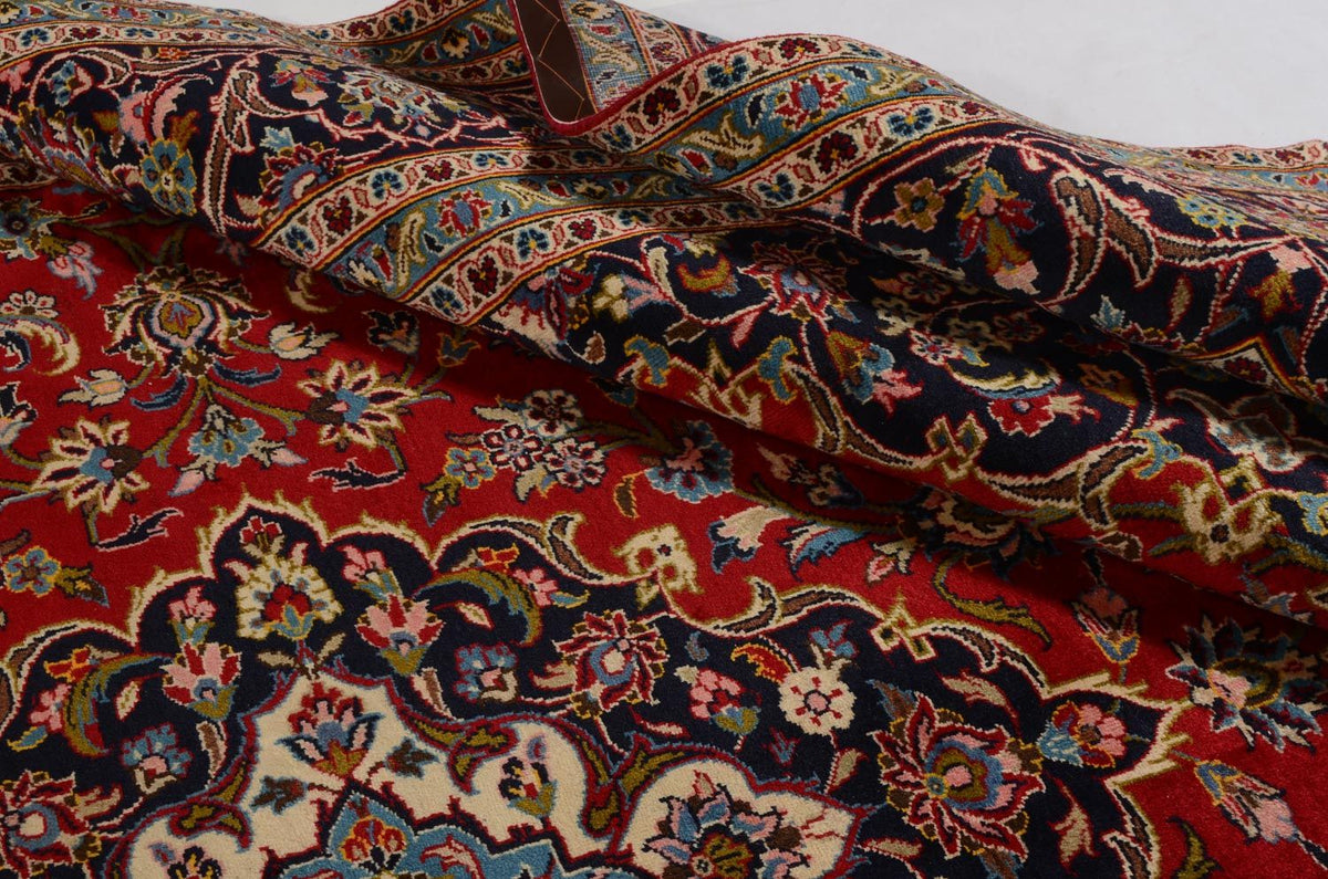 Perser Rug - Keshan - 352 x 245 cm - red