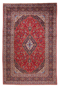 Perser Rug - Keshan - 360 x 242 cm - red