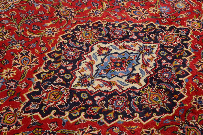 Perser Rug - Keshan - 360 x 242 cm - red