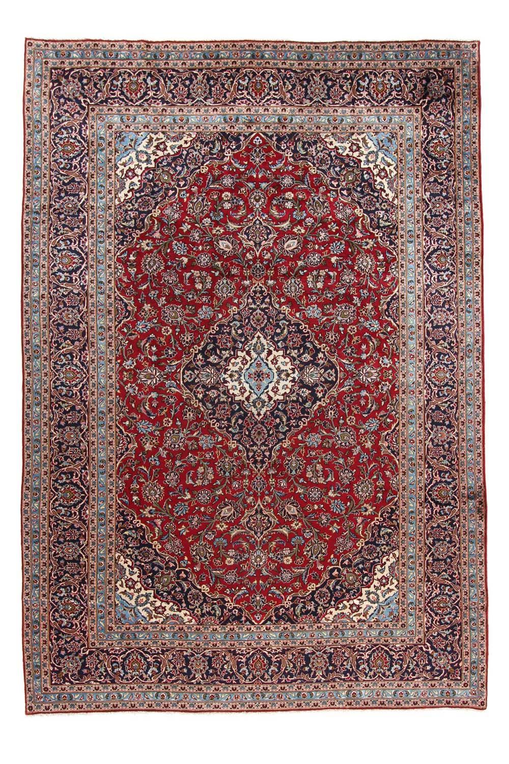 Perser Rug - Keshan - 357 x 246 cm - red
