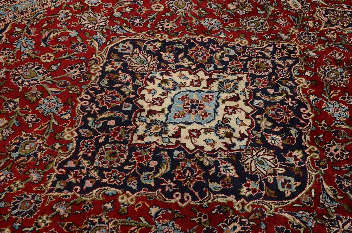 Perser Rug - Keshan - 357 x 246 cm - red