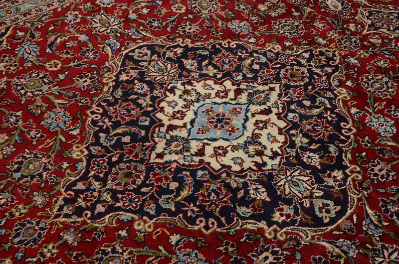 Perser Rug - Keshan - 357 x 246 cm - red