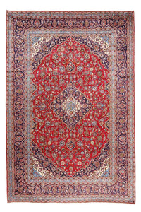 Perser Rug - Keshan - 366 x 244 cm - red