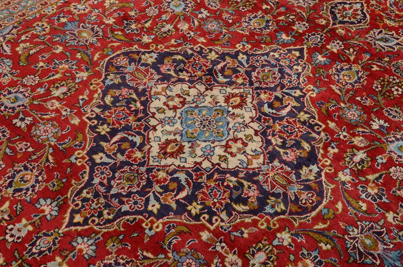 Perser Rug - Keshan - 366 x 244 cm - red