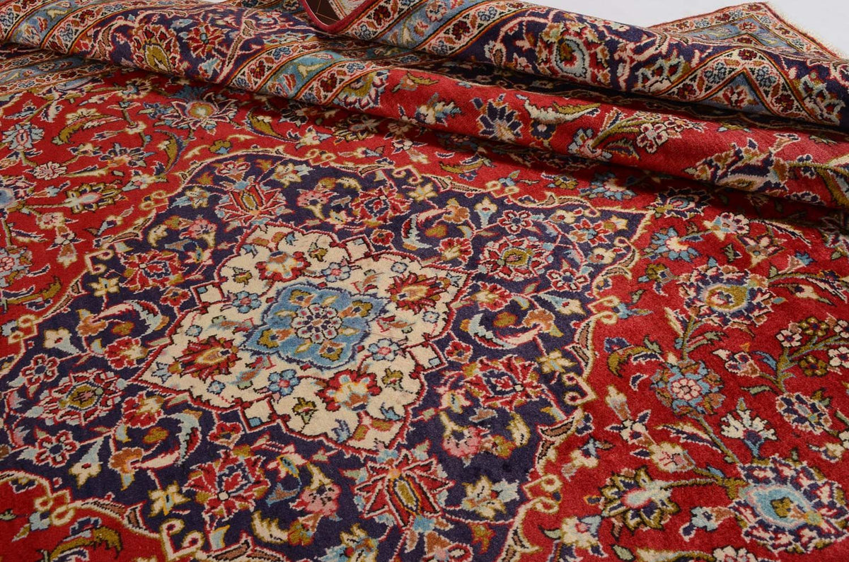 Perser Rug - Keshan - 366 x 244 cm - red