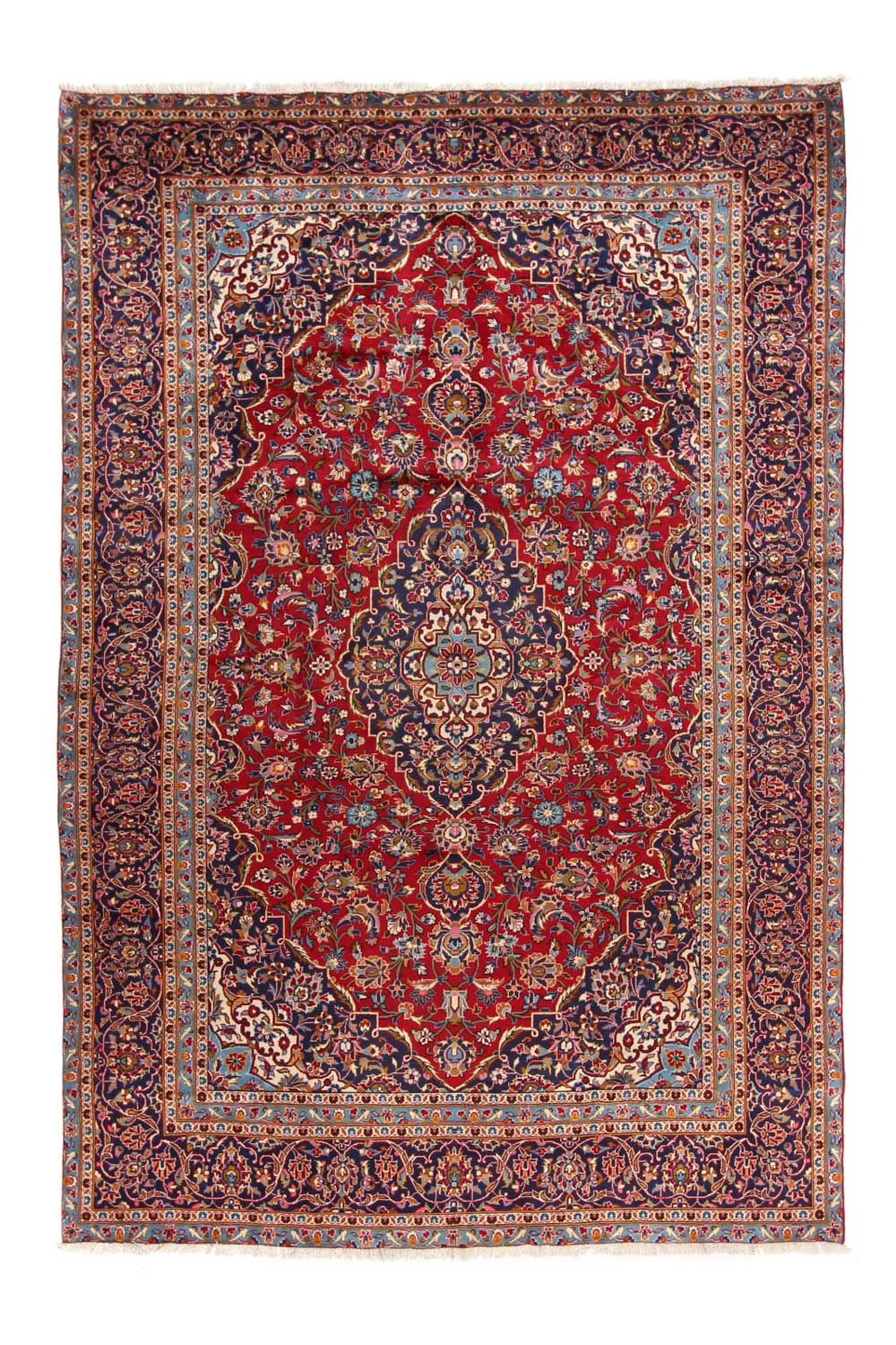 Perser Rug - Keshan - 358 x 240 cm - red