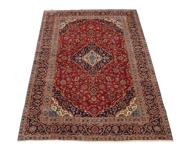 Perser Rug - Keshan - 345 x 237 cm - red
