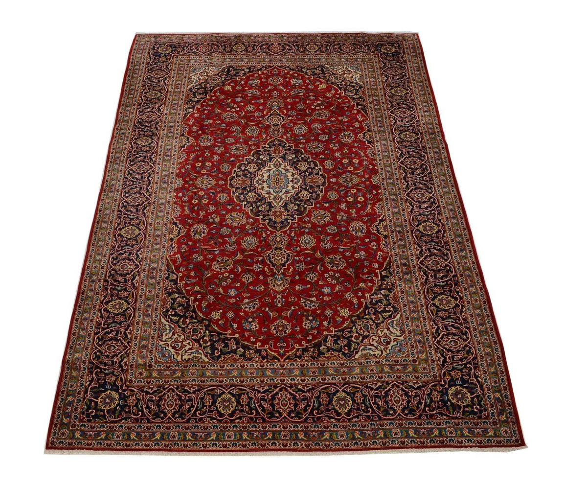 Perser Rug - Keshan - 359 x 242 cm - red
