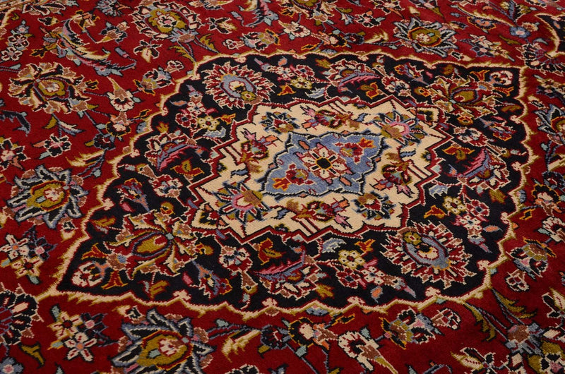 Perser Rug - Keshan - 342 x 251 cm - red