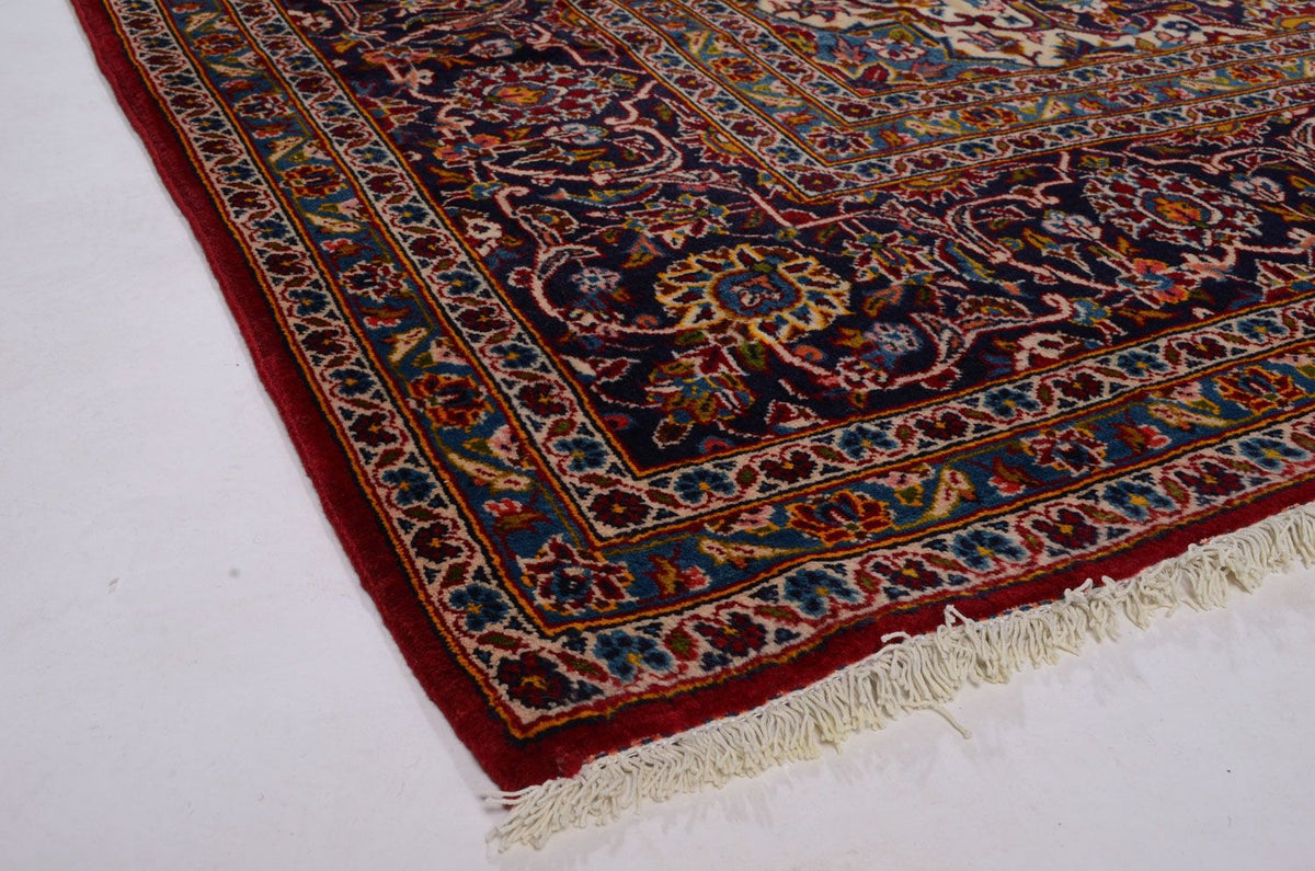 Perser Rug - Keshan - 378 x 253 cm - red