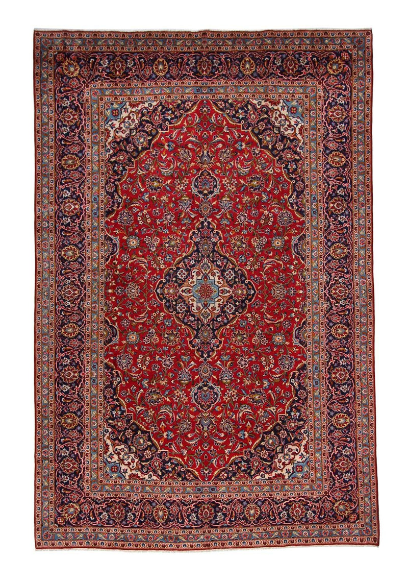 Perser Rug - Keshan - 380 x 254 cm - red