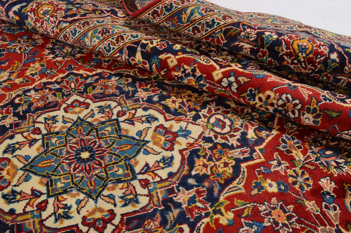 Perser Rug - Keshan - 350 x 240 cm - red