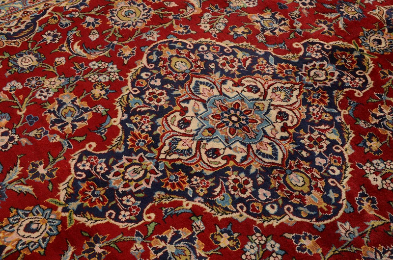 Perser Rug - Keshan - 349 x 239 cm - red
