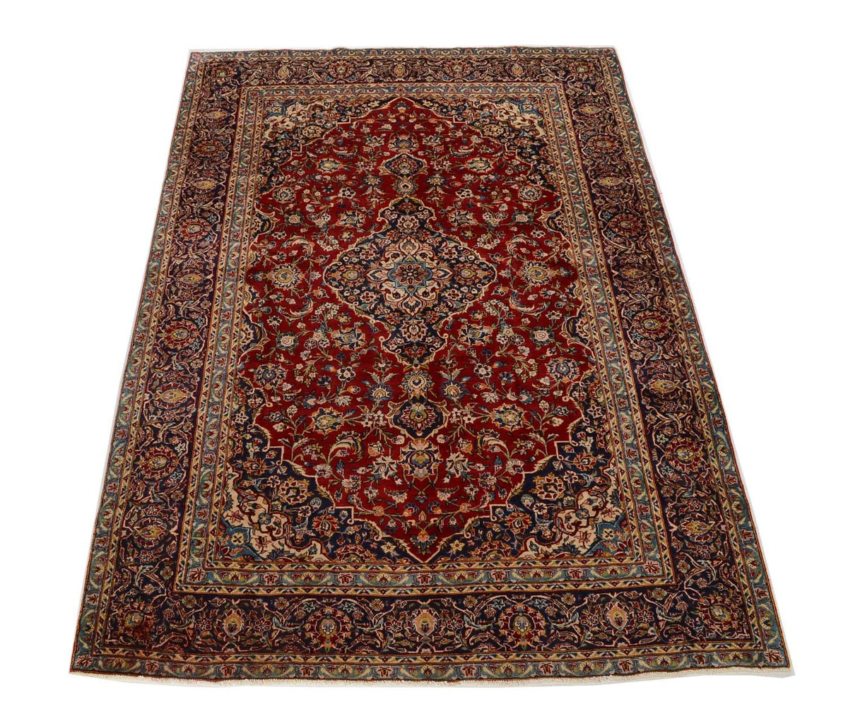 Perser Rug - Keshan - 349 x 239 cm - red