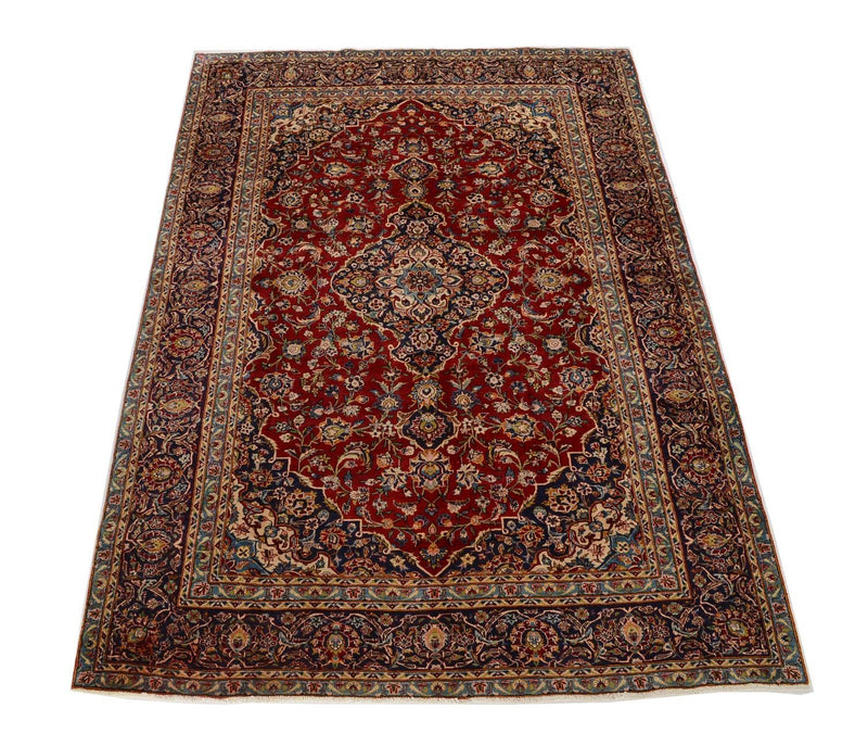 Perser Rug - Keshan - 349 x 239 cm - red