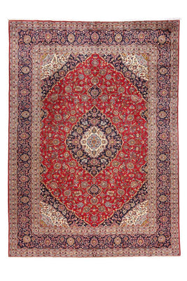 Perser Rug - Keshan - 345 x 254 cm - red