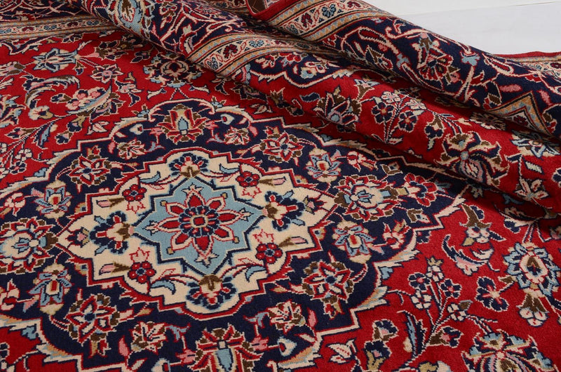 Perser Rug - Keshan - 351 x 239 cm - red