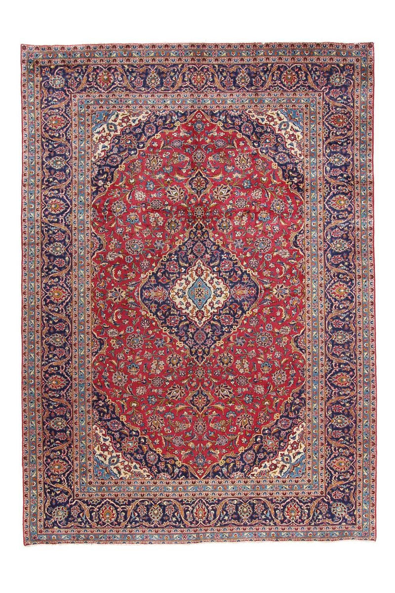 Perser Rug - Keshan - 344 x 243 cm - red