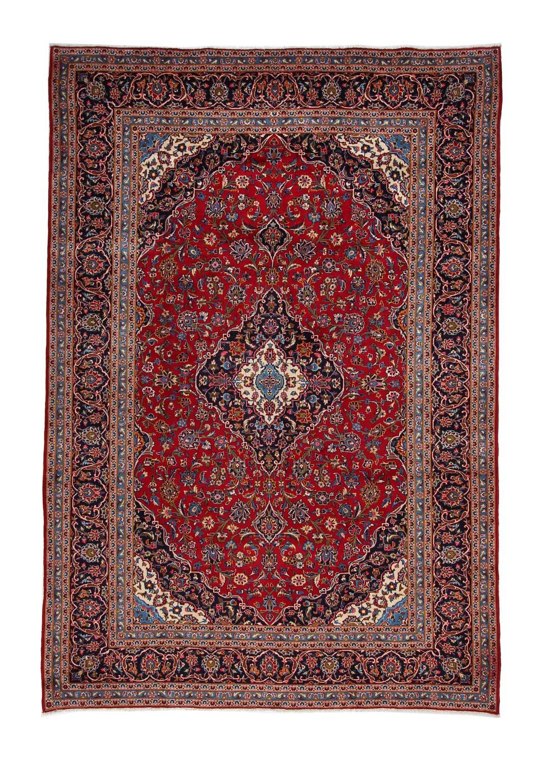 Perser Rug - Keshan - 365 x 253 cm - red