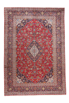 Perser Rug - Keshan - 349 x 246 cm - red