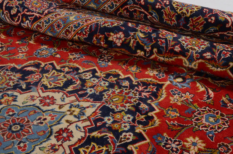 Perser Rug - Keshan - 350 x 242 cm - red