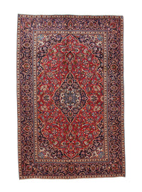 Perser Rug - Keshan - 295 x 192 cm - red