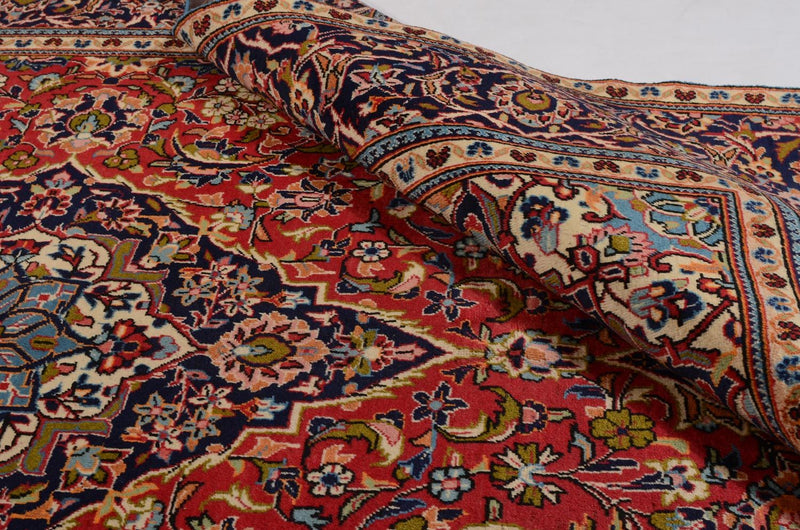 Perser Rug - Keshan - 295 x 192 cm - red