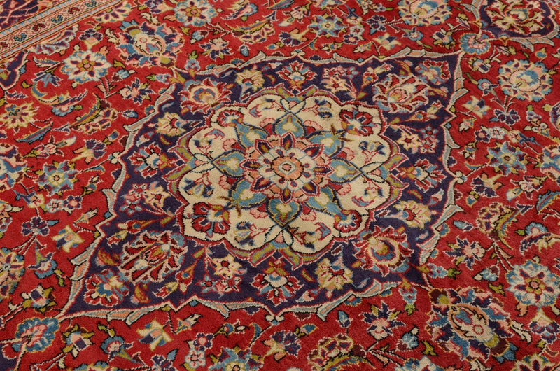 Perser Rug - Keshan - 315 x 197 cm - red