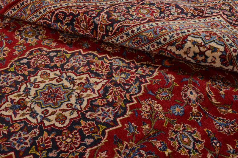 Perser Rug - Keshan - 300 x 199 cm - red