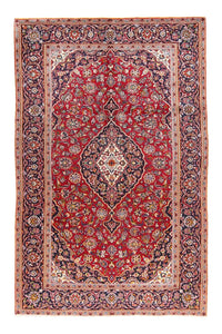 Perser Rug - Keshan - 299 x 194 cm - red