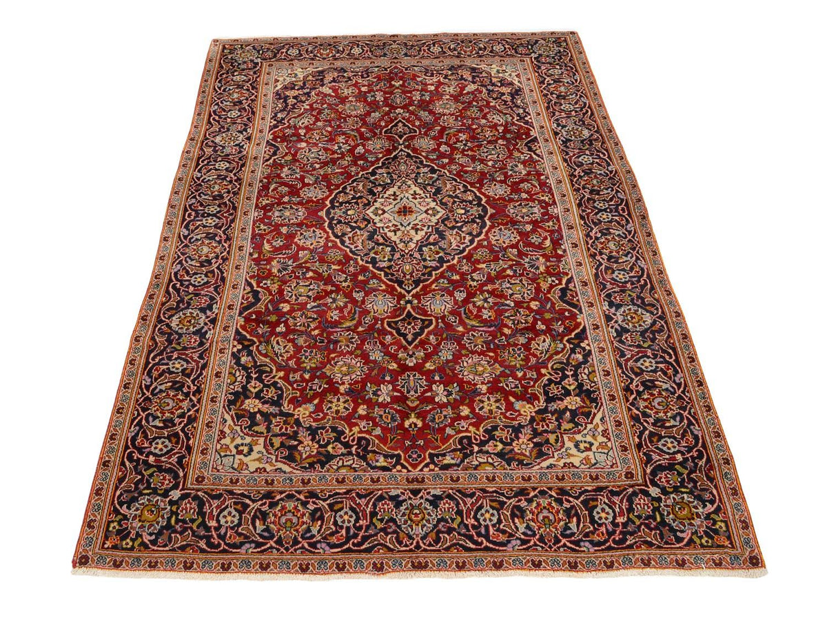 Perser Rug - Keshan - 299 x 194 cm - red