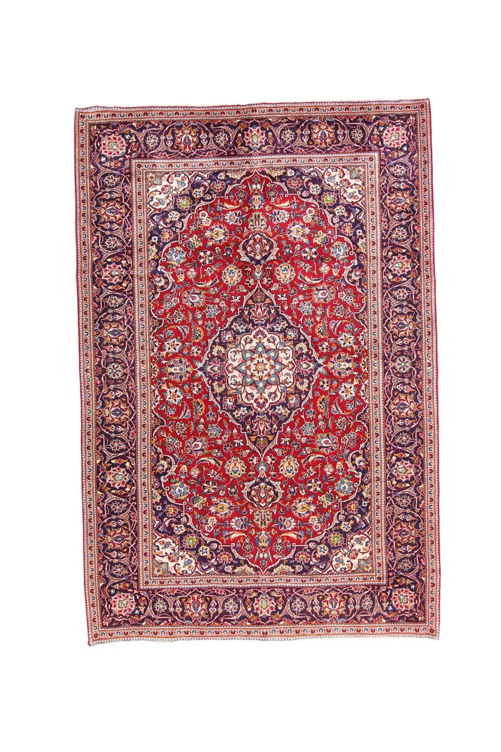 Perser Rug - Keshan - 297 x 200 cm - red
