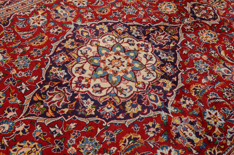 Perser Rug - Keshan - 297 x 200 cm - red