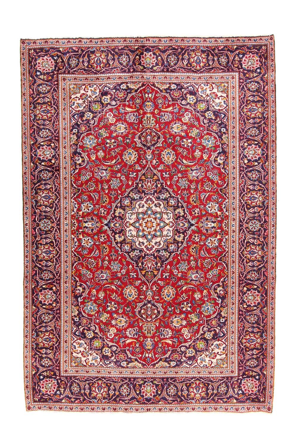 Perser Rug - Keshan - 290 x 195 cm - red