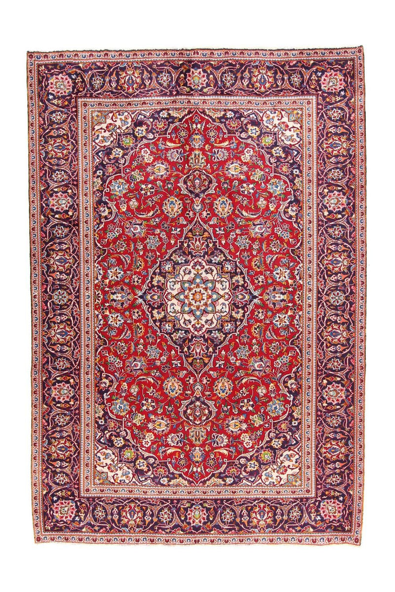 Perser Rug - Keshan - 290 x 195 cm - red