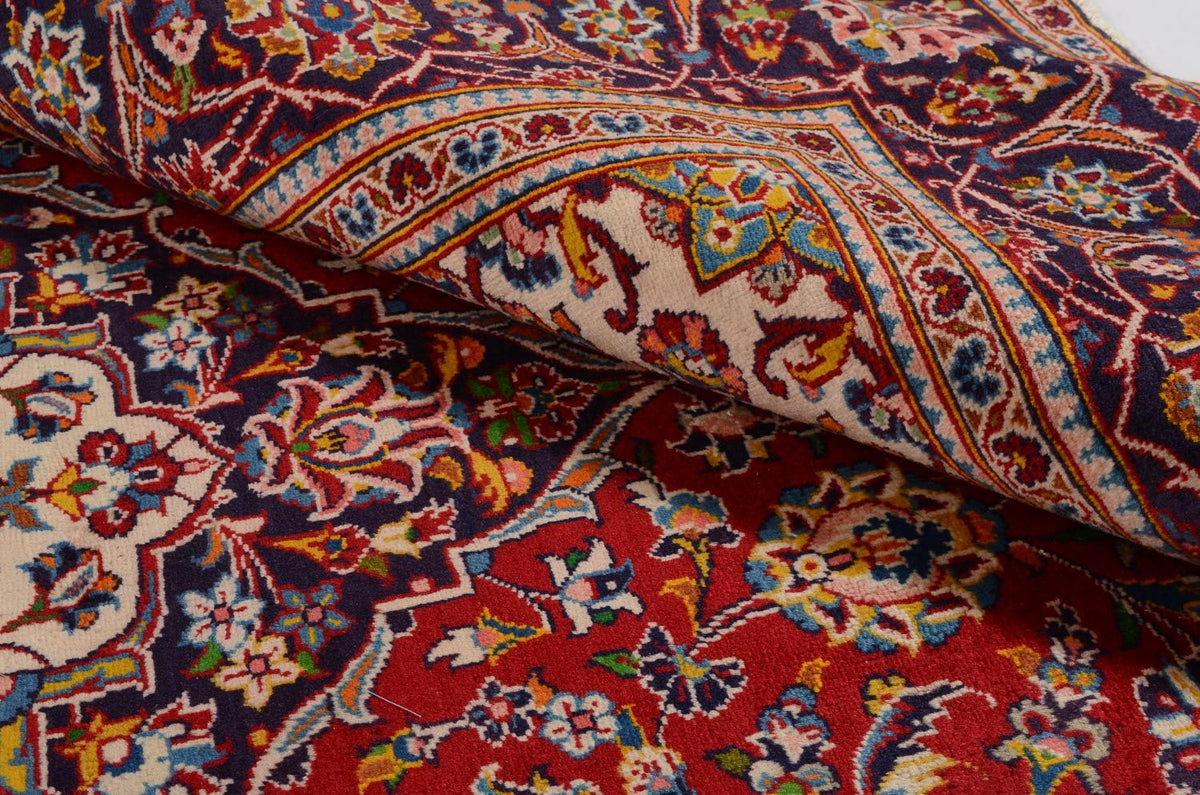 Perser Rug - Keshan - 290 x 195 cm - red