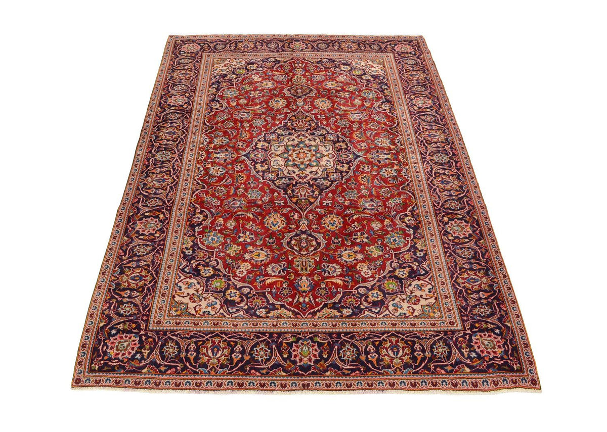 Perser Rug - Keshan - 290 x 195 cm - red